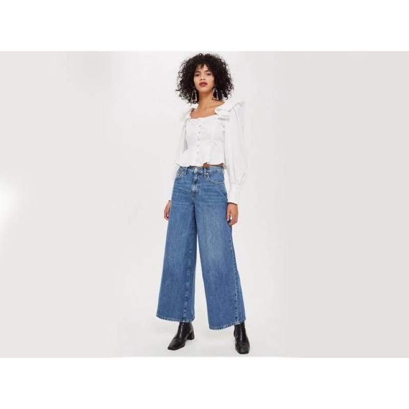 Stradivarius Wide Leg Jeans