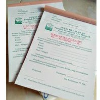 

Nota tanpa rangkap 2 warna