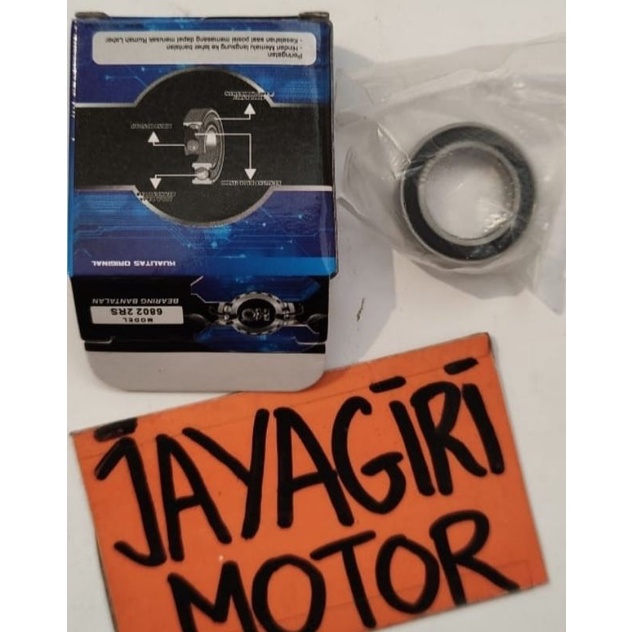 HO Laher Bearing 6802 2RS Pully Spin Lahar Bering Bantalan Bola Roda Motor Suzuki 2 RS Poly Puly Pul