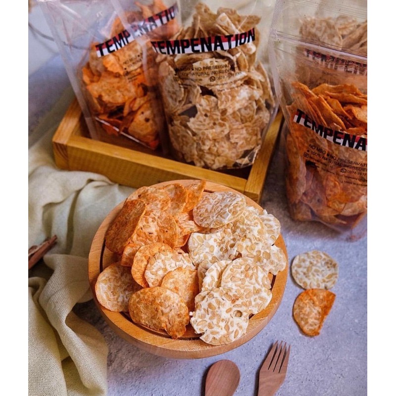 

Keripik Tempe Tempenation Original & Balado