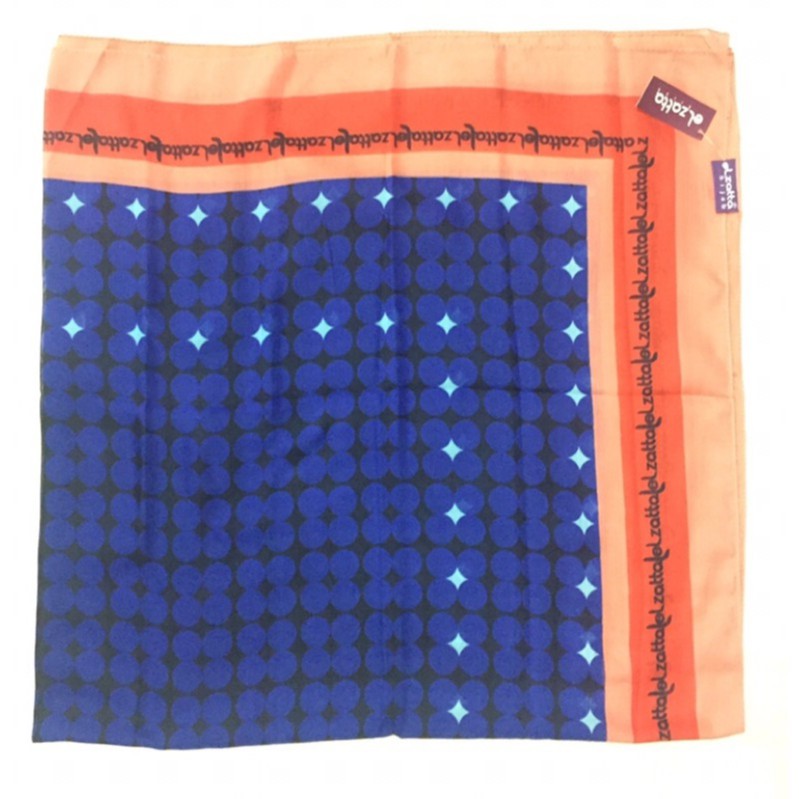 kerudung segi empat elzatta kaila linea-Biru tua hitam