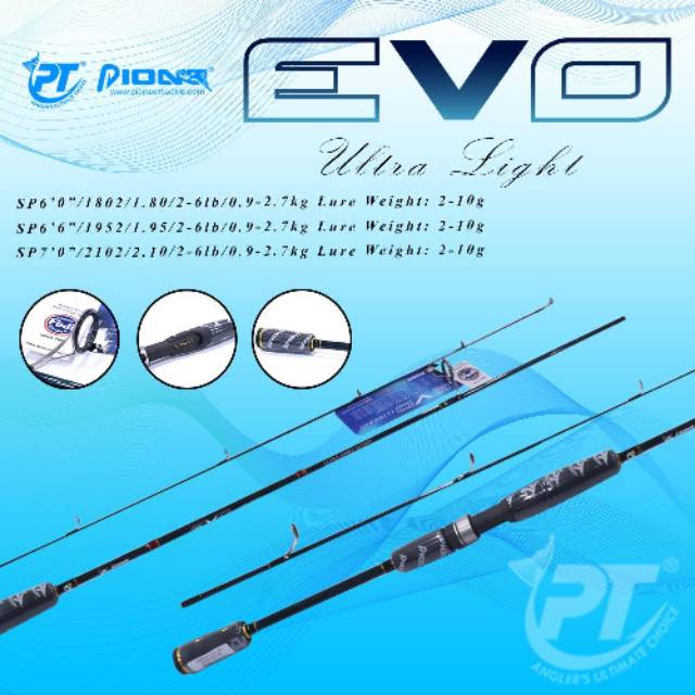 Joran PIONEER EVO ULTRALIGHT SP 602 180cm 2-6lb