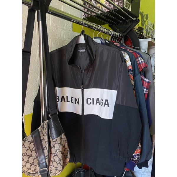 Balenciaga track jacket black