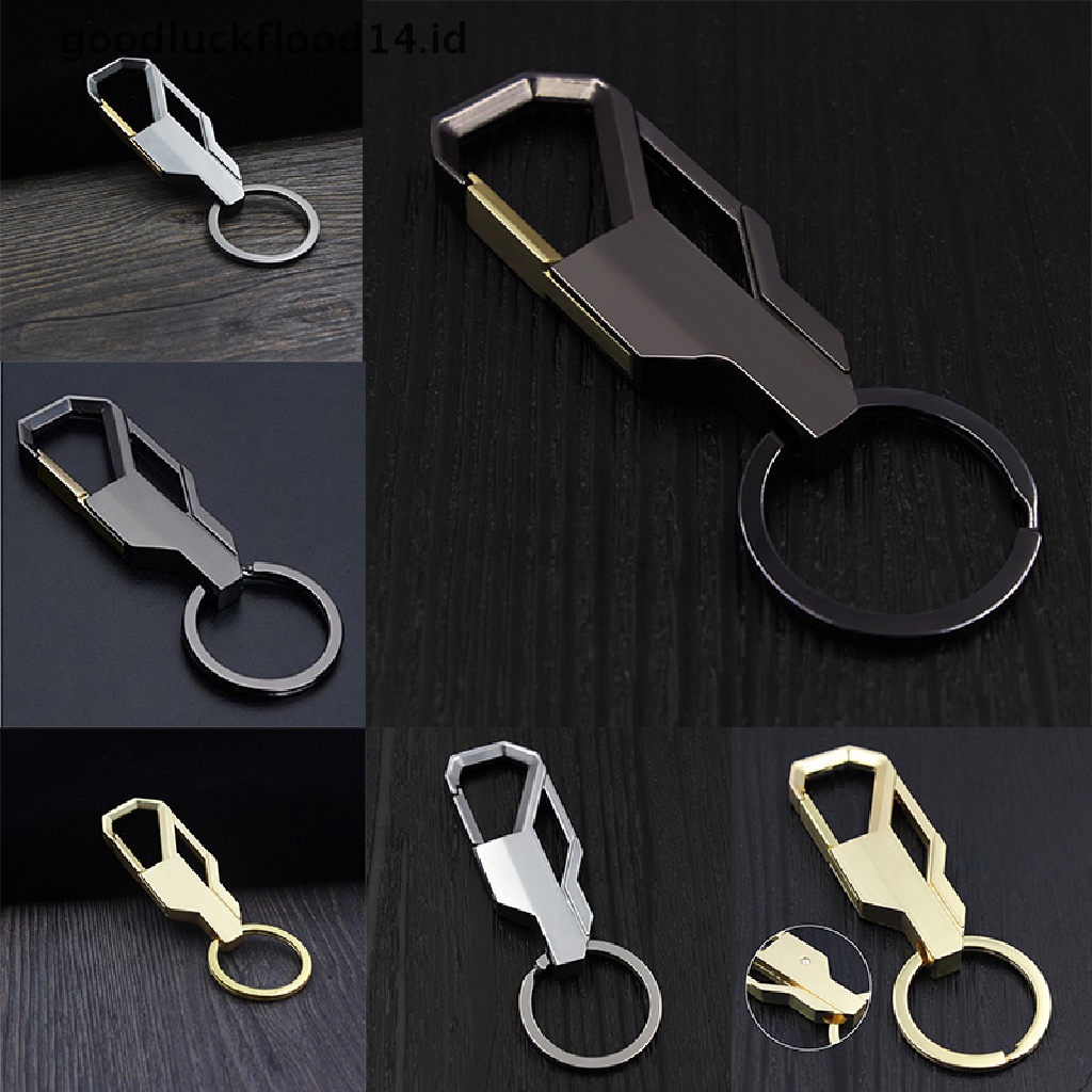 [OOID] NEW Mens Creative Alloy Metal Keyfob Gift Car Keyring Keychain Key Chain Ring ID