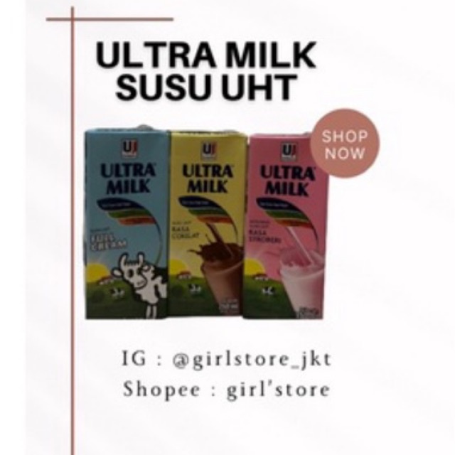 

Susu UHT Ultra Milk