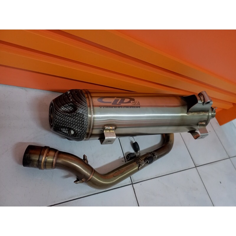 KNALPOT CLD C2 ORIGINAL AEROX OLD FULL STAINLES