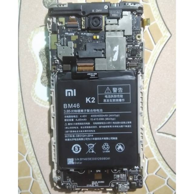 Mesin xiaomi redmi 3 pro lengkap