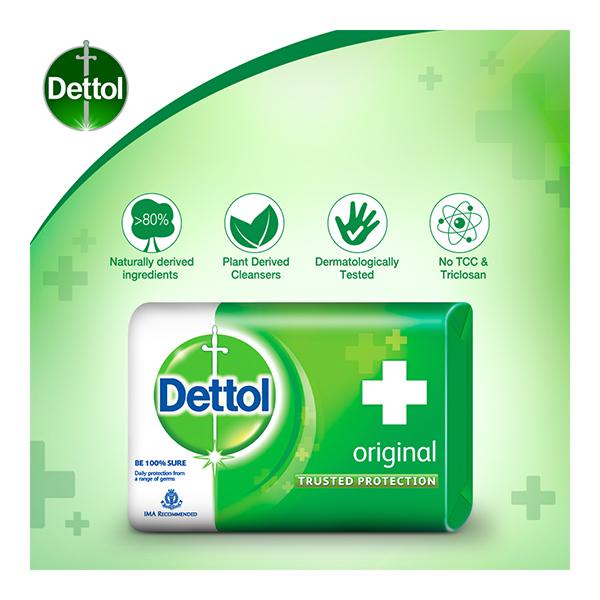 Dettol Paket Mandi Legkap 5 pcs