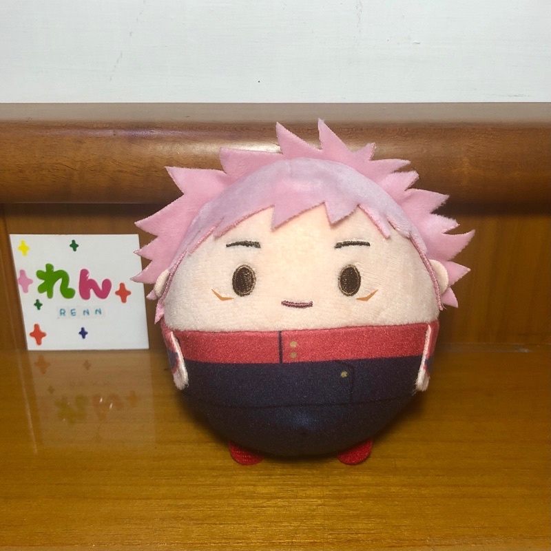 Jujutsu Kaisen Itadori Yuji Fuwakororin Plush Doll Plushie Boneka