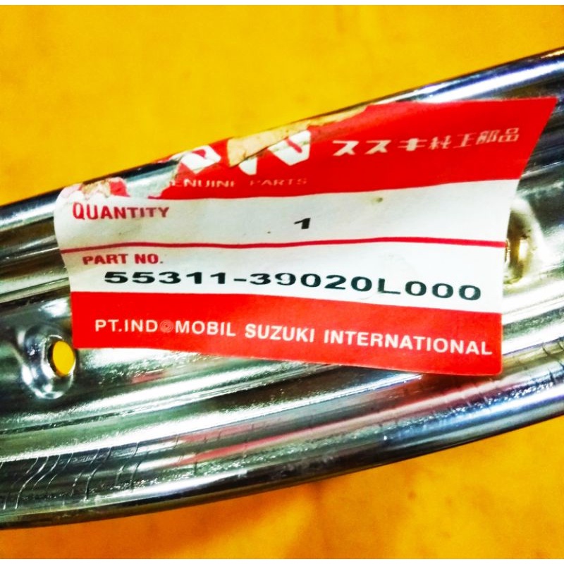 RIM RIMS roda lingkaran velk velg besi kaleng Suzuki A100 A 100 GP100 GP125 GP 100 125 TRS RGR