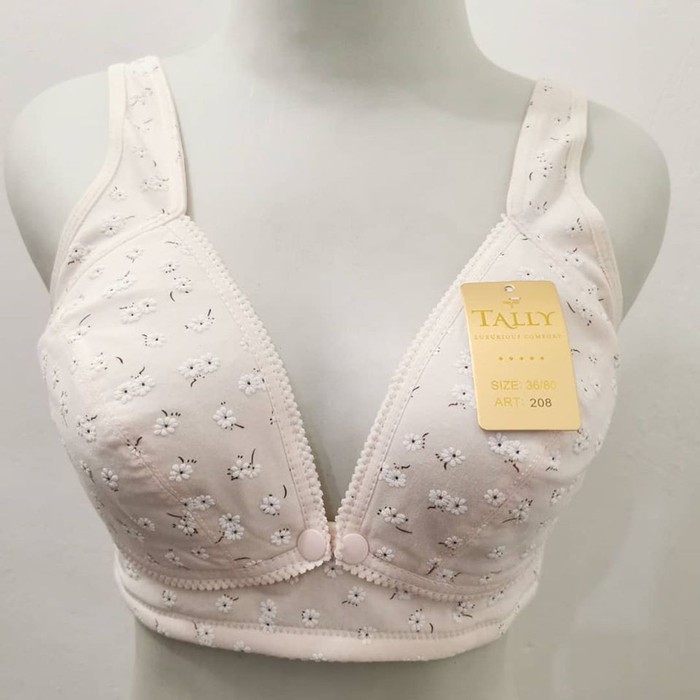 Tally Bra Menyusui Kancing Depan - Maternity Bra (BH-208)