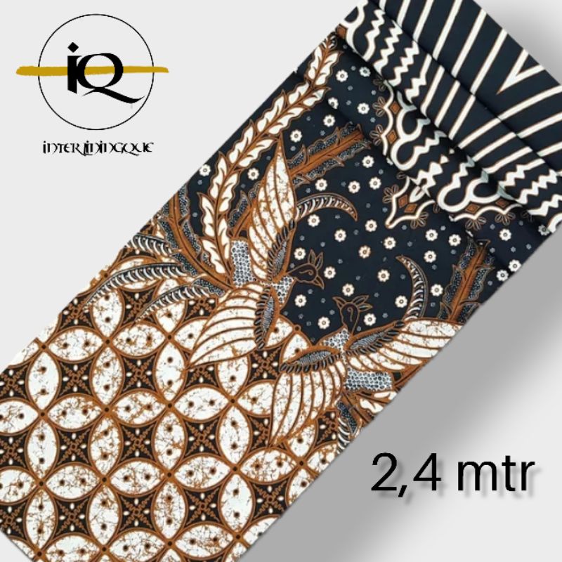 Kain Batik Premium Lawasan Kawung Burung Bahan Batik Premium Bahan Batik Katun Kain Batik Meteran Bahan Kain Batik Wanita dan Batik Pria Tricot Kain Keras Lem TANAH ABANG