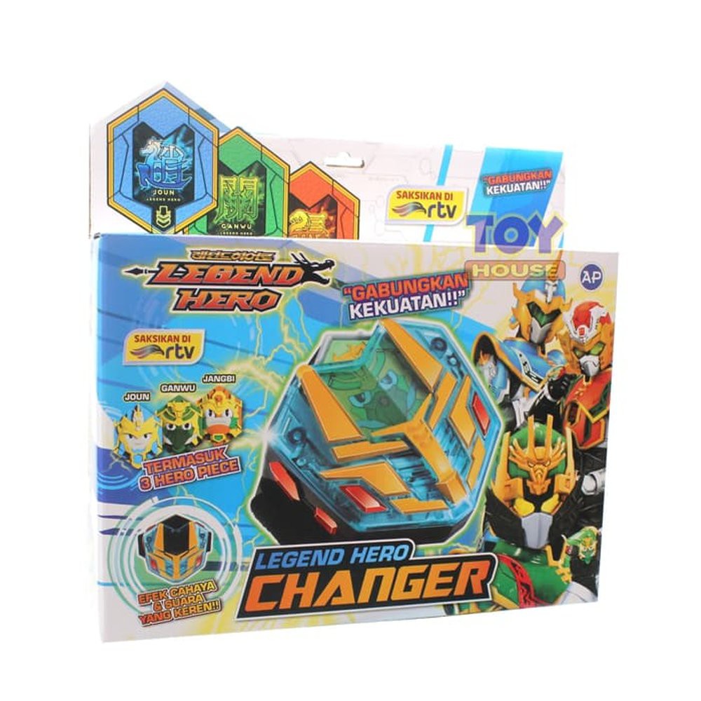 Terlaris  Mainan Anak LEGEND HERO CHANGER 303210