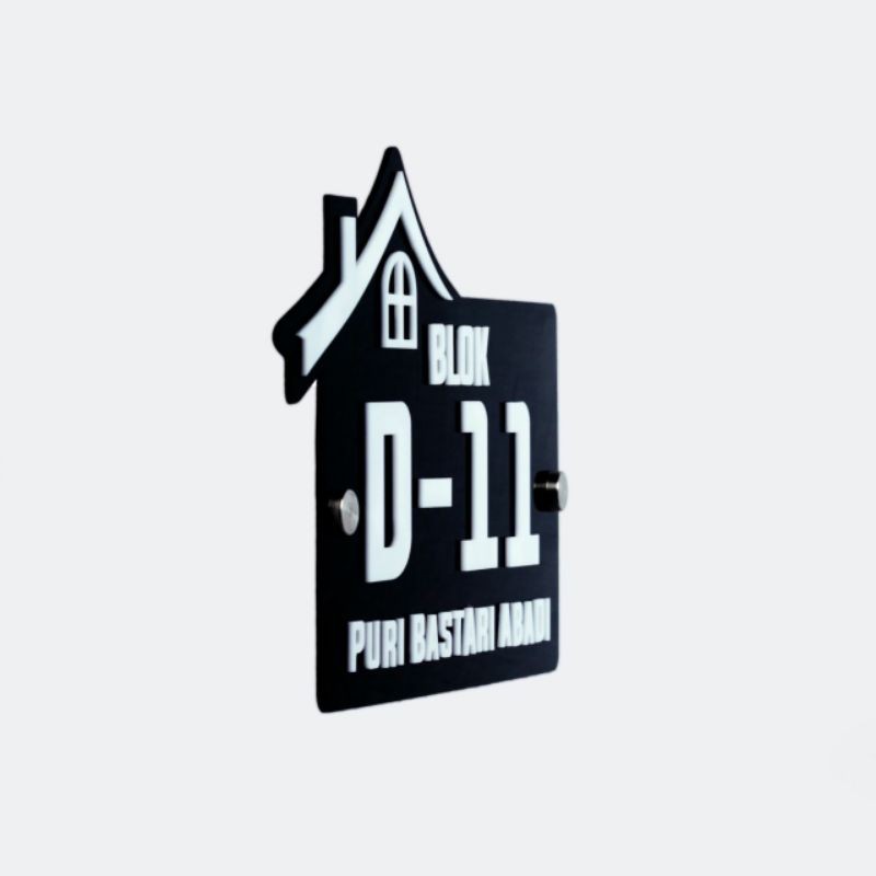 

PAPAN NOMOR RUMAH AKRILIK COSTUM