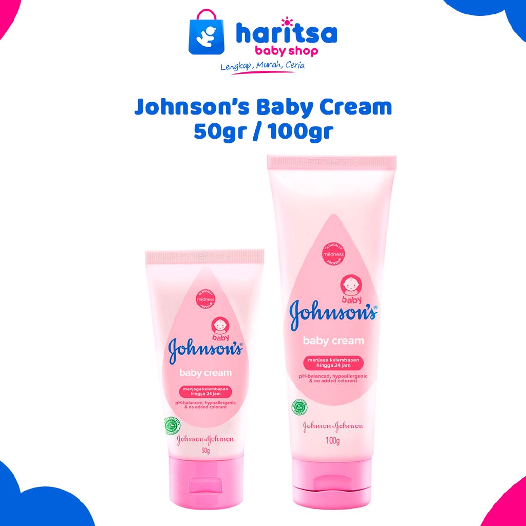 Johnsons Baby Cream 100 Gr / Body Lotion Bayi