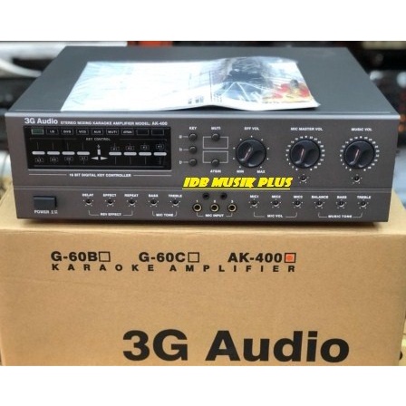 Amplifier Mixer Karaoke 3G Audio AK400 AK 400 Original