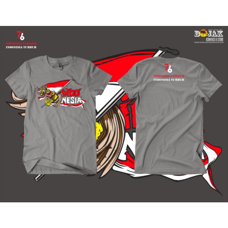 special HUT INDONESIA 76 tahun, Kaos 17 Agustus kekinian