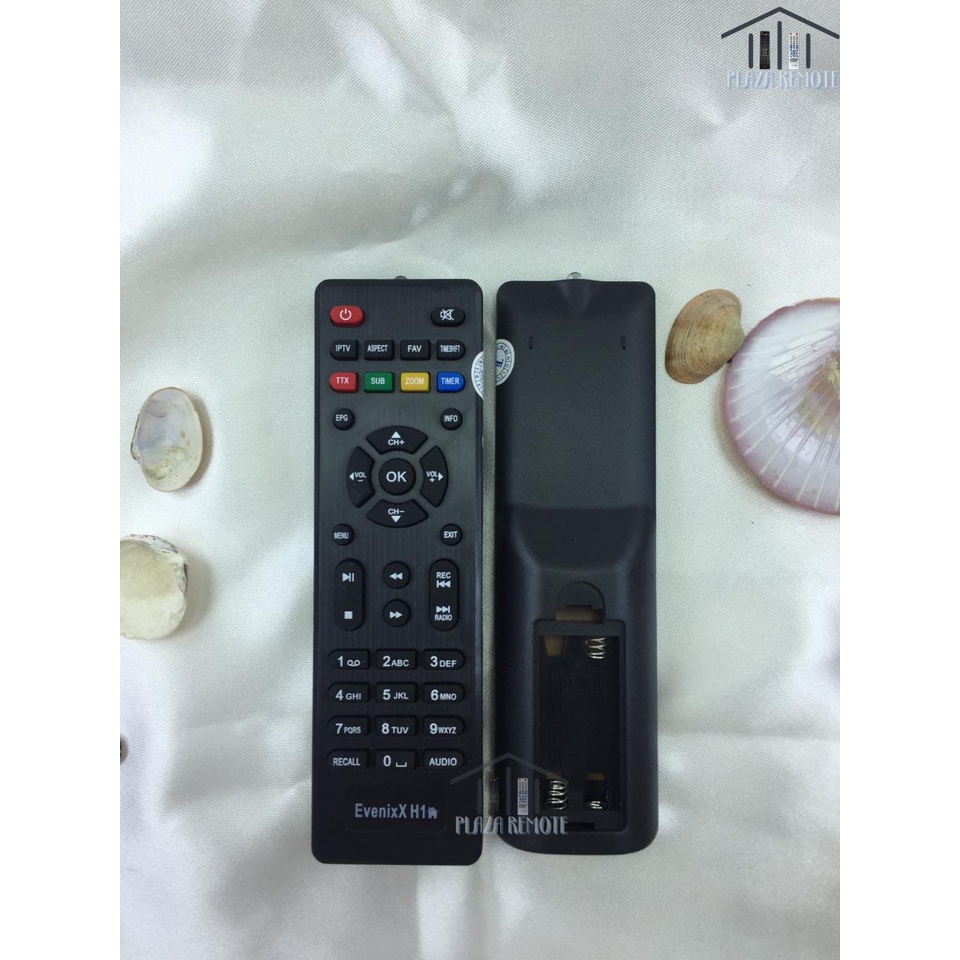 Remote multimedia player STB dvb-T2 Evenix H1 / ecer dan grosir