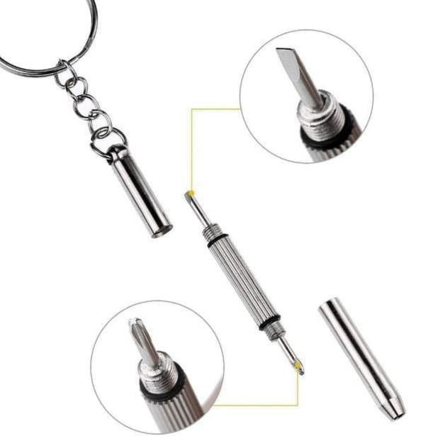 

「LVS」 AZ Gantungan kunci obeng mini 3in1