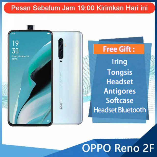 OPPO RENO2F RAM 8/128 GARANSI RESMI OPPO 1TAHUN