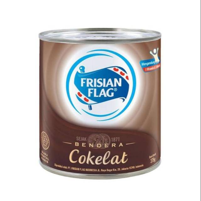 

Frisian Flag Susu Kental Manis Chocolate 370 gram