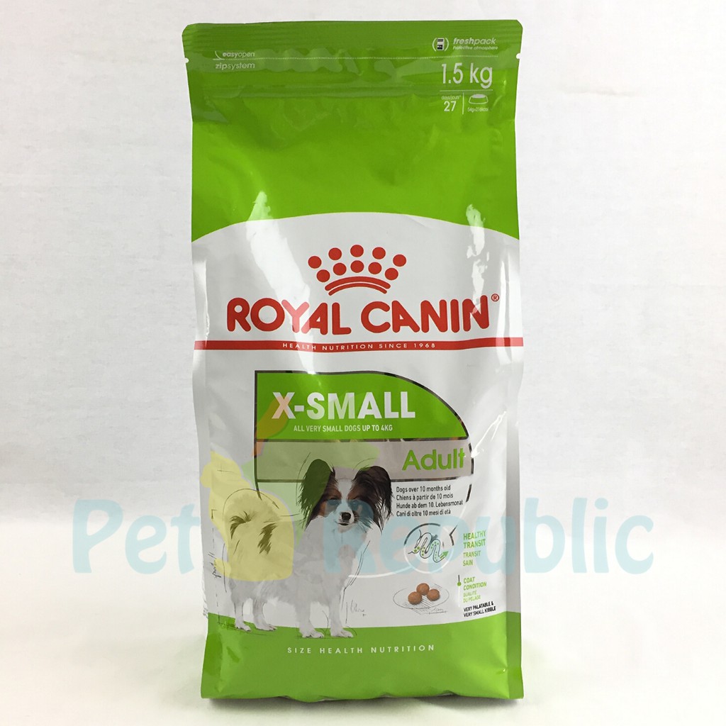 

ROYAL CANIN Makanan Anjing XSmall Breed 1.5kg