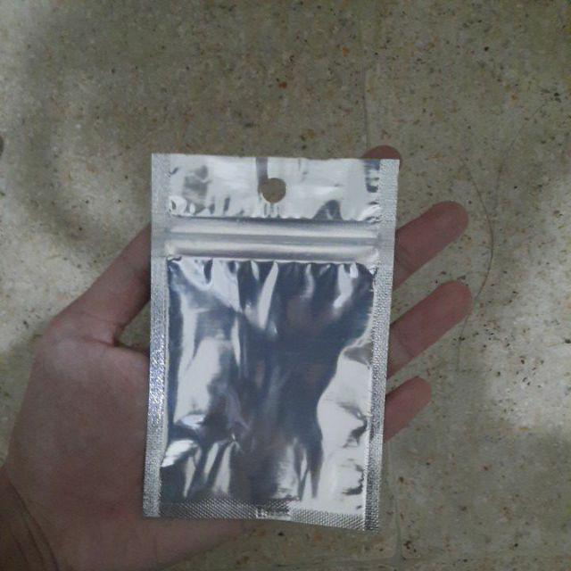 Sachet Transmetz Silver 20 Gram Zipper Kpack Kemasan Masker Bubuk Kopi
