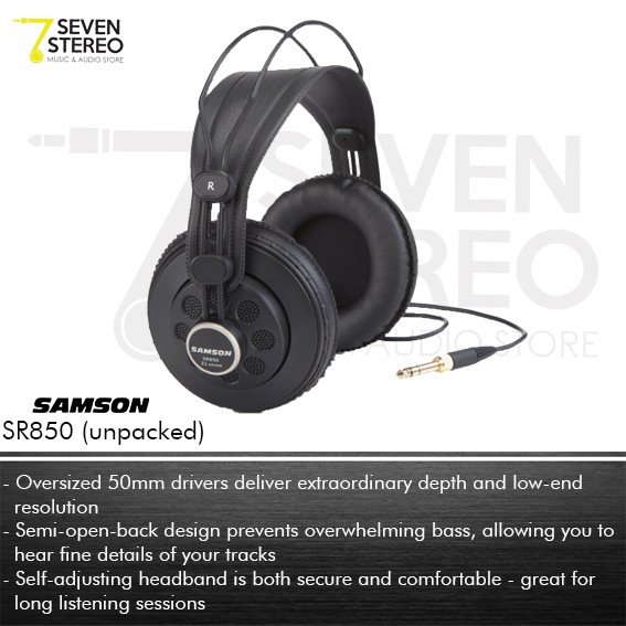 Samson SR850 Unpack - Professional Studio Reference Headphone