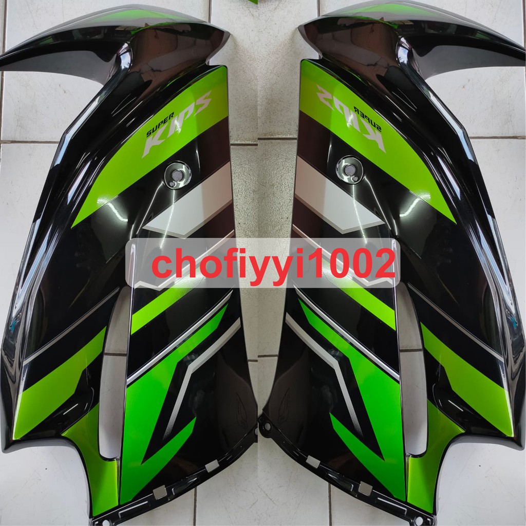 Fairing Ninja RR New Lis Hijau Metalik 2015