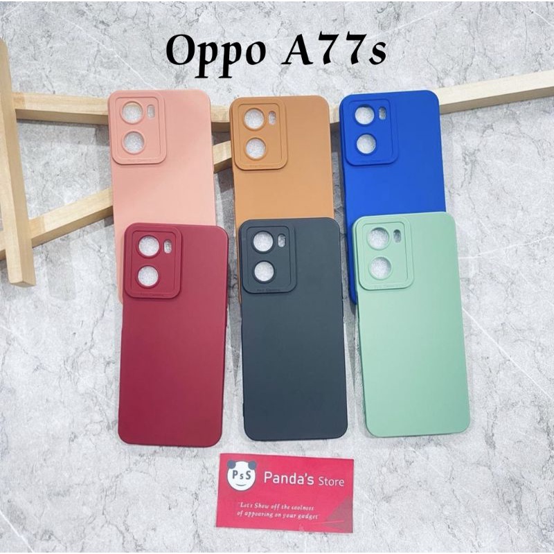 Softcase Pro Camera Oppo A77s Candy Case Full Color 3D Silikon TPU