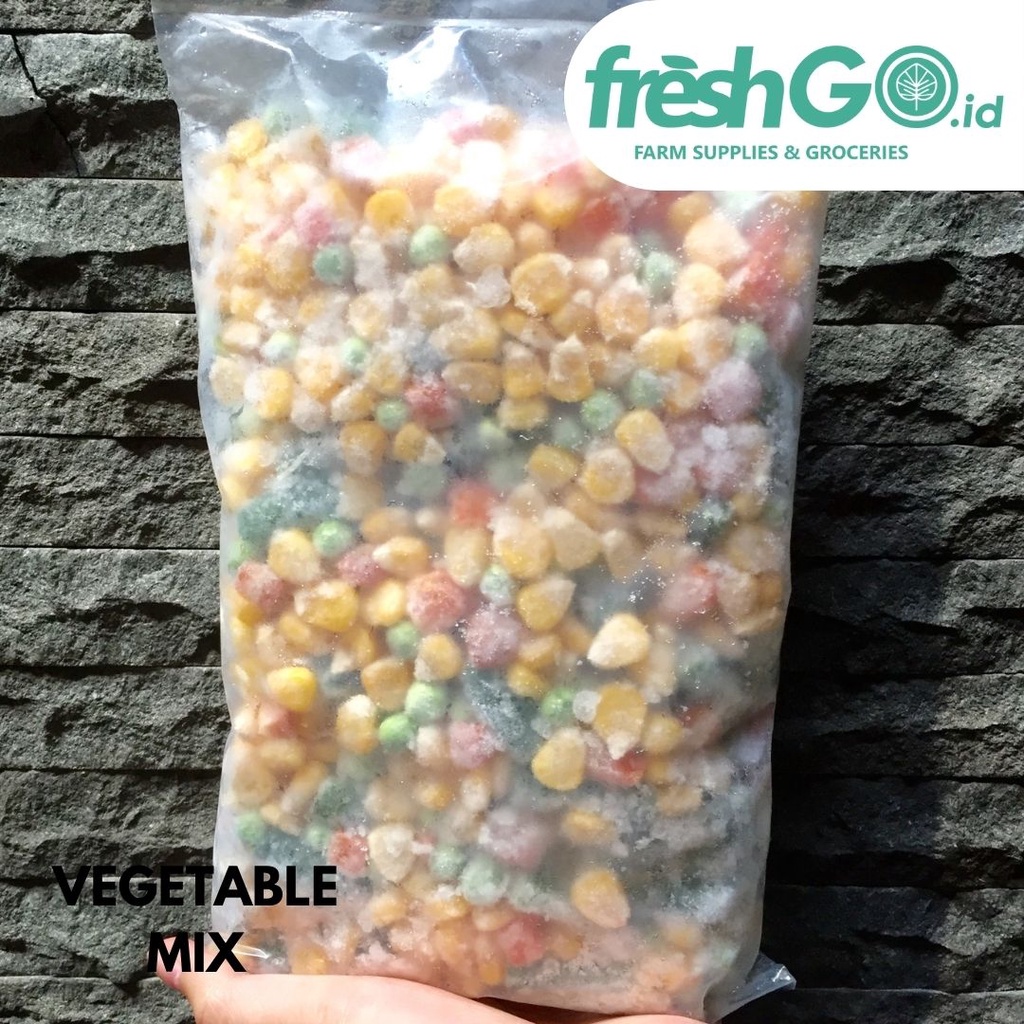 

Mix Vegetable fresh Frozen Sayur Sayuran Beku 4 Kombinasi | FRESHGO