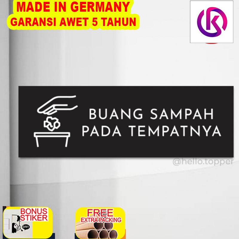 

Murah Sign Akrilik Buang Sampah Pada Tempatnya Printed | Sign Board Akrilik