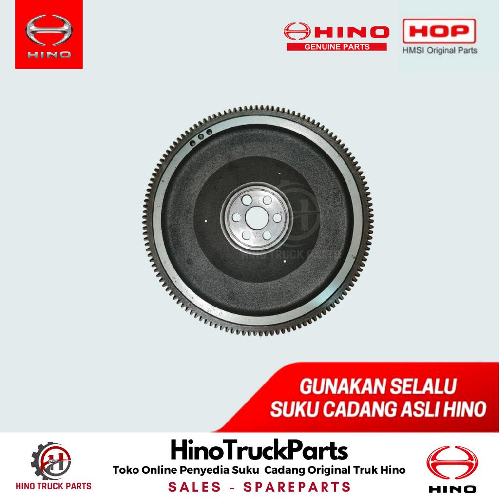 Flywheel Hino Dutro Roda Gila Hino Dutro Lubang 6 Original HOP