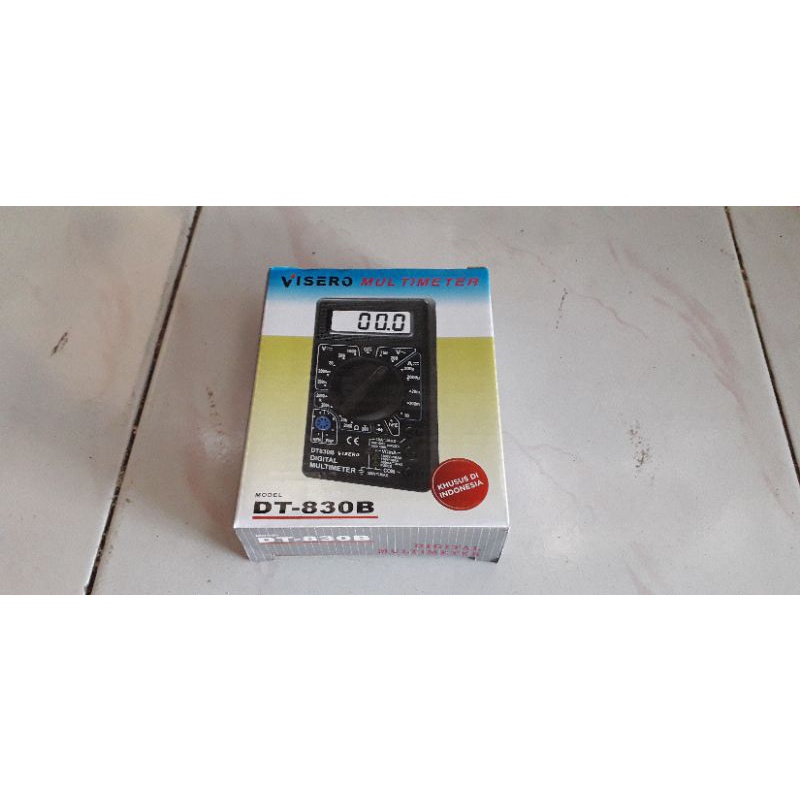 multitester digital visero 830