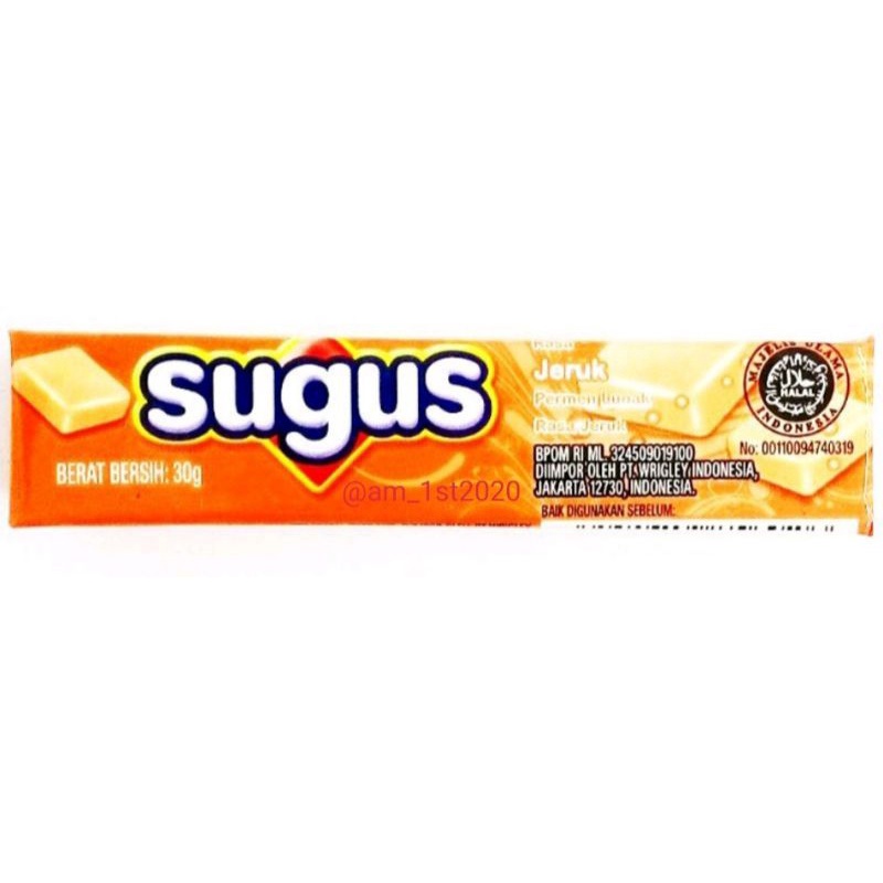 

Sugus Permen Orange Stick 30g