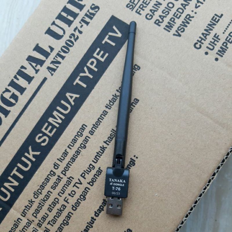 DONGLE WIFI STB SET TOP BOX TANAKA T-76 BISA BUAT SEMUA MEREK