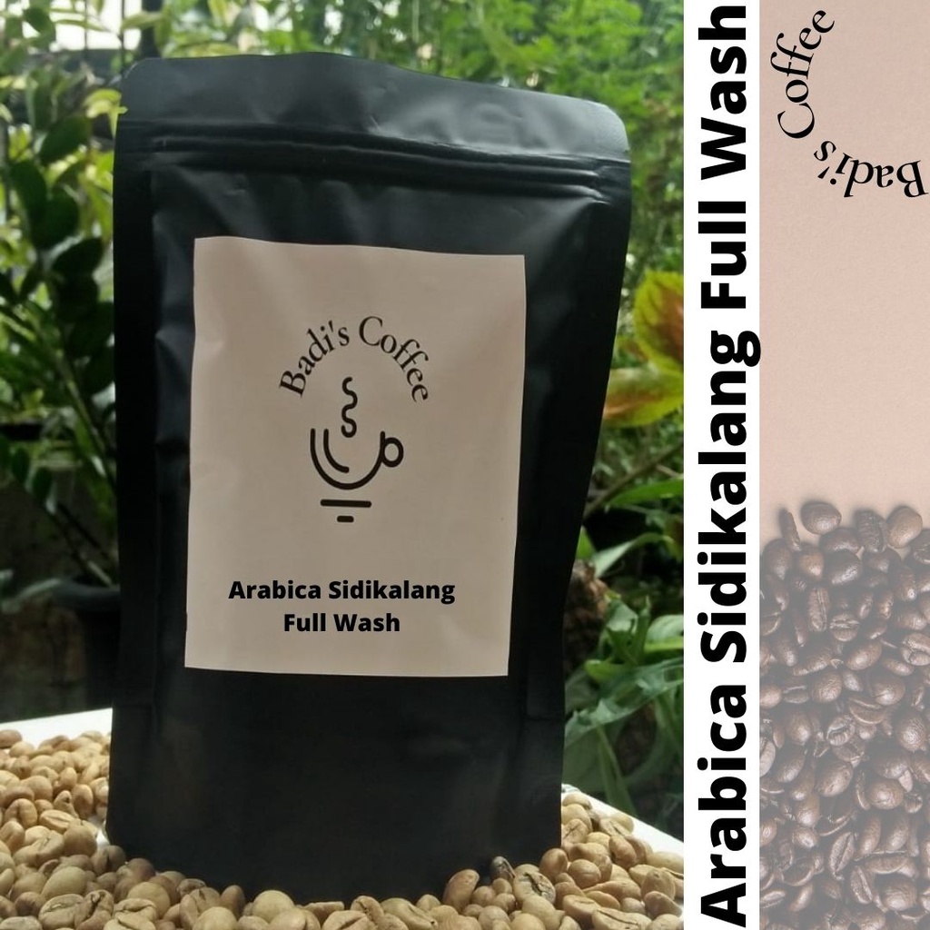 

Kopi Arabica Sidikalang Full Wash 200 Gr 100% Murni. Green Bean Grade 1