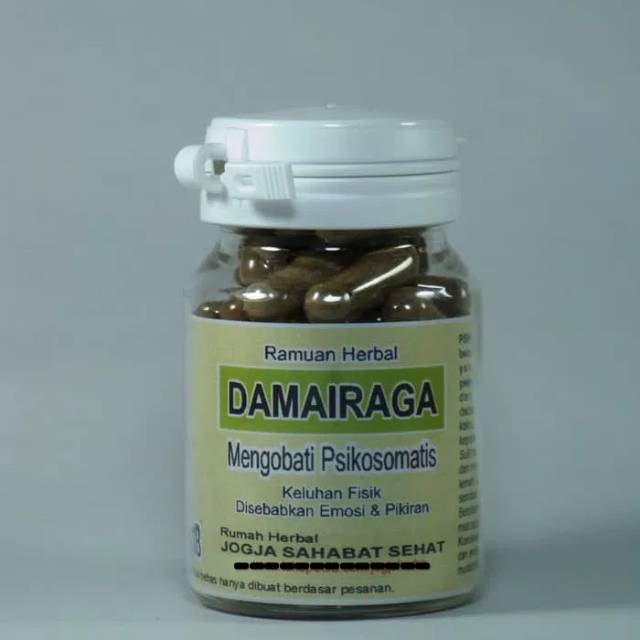 DAMAIRAGA herbal PSIKOMATIS (penyakit fisik yang di picu pikiran/emosi)