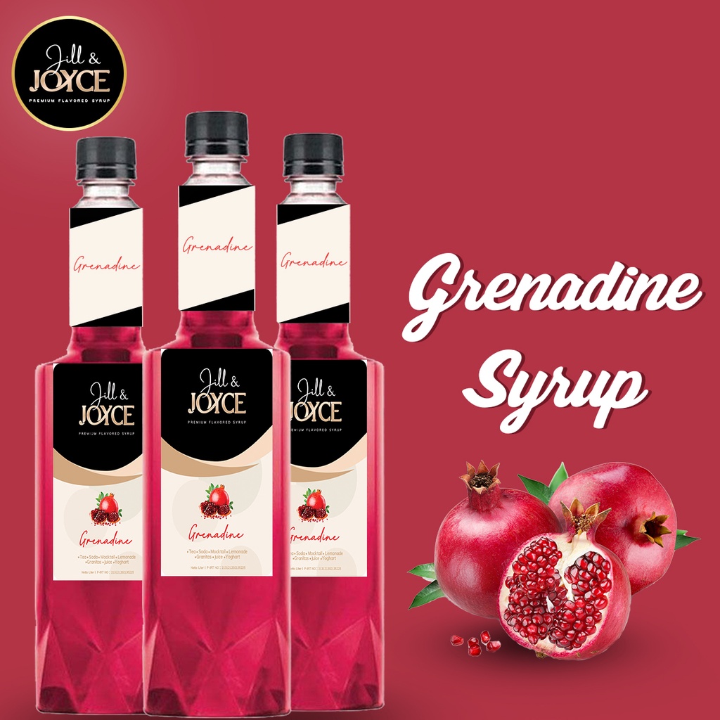 

JILL & JOYCE Grenadine Syrup 1Liter