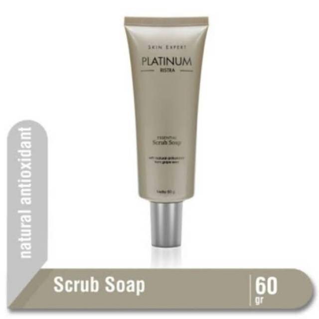 RISTRA PLATINUM ESSENTIAL SCRUB SOAP 60gr