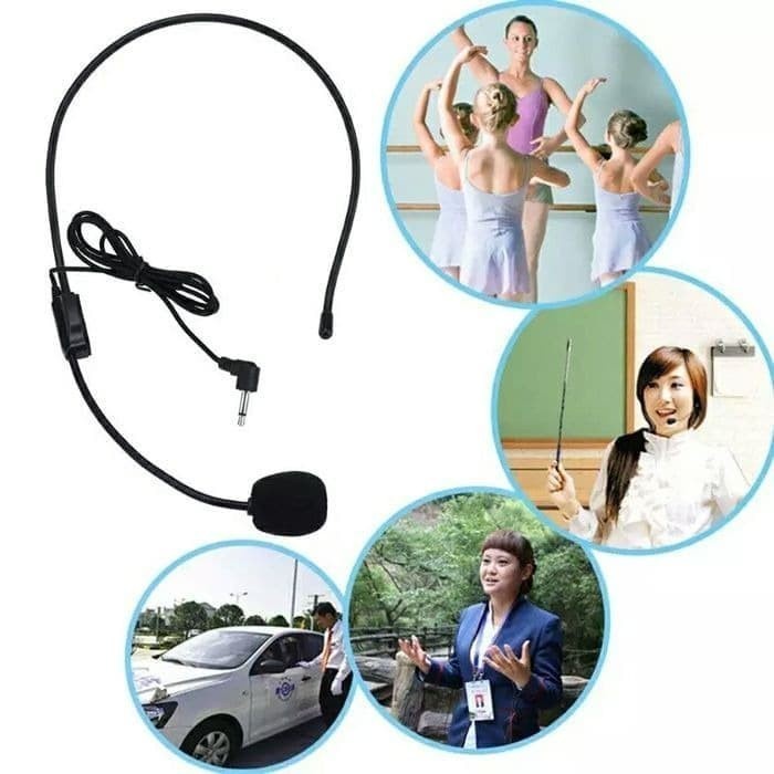 Mic headset 3.5 mm / Mic mengajar microphone headset Murah