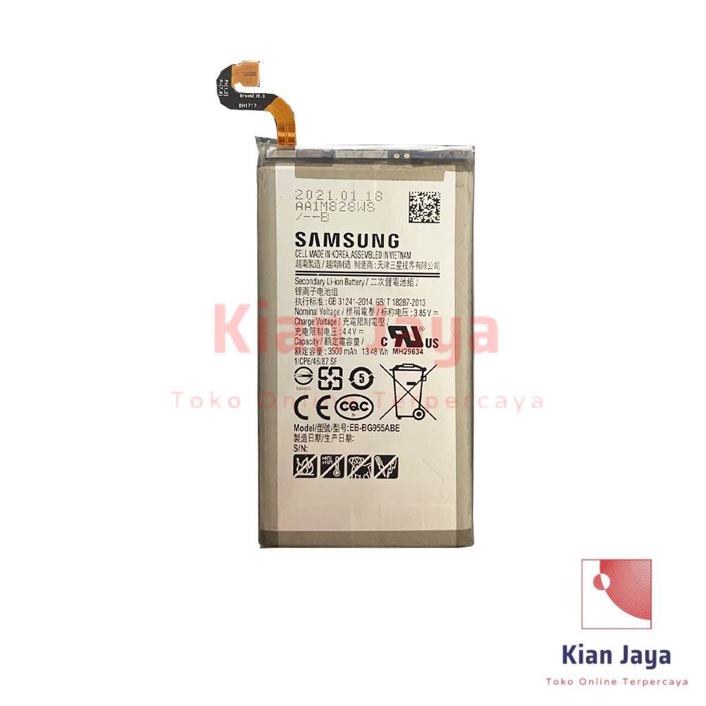 [Garansi 100% Ori] Baterai Samsung Galaxy S8+ G955 G955F EB-BG955ABE Batre Batrai Battery Hp S8 Plus Original