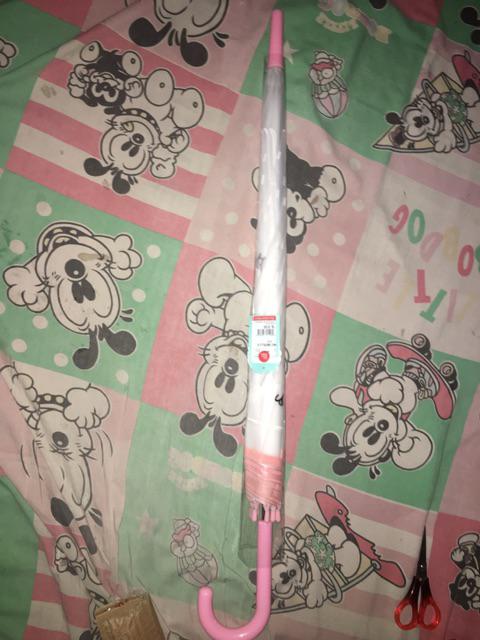 Payung Lipat Umbrella Hujan Jepang Korea Transparan Dekorasi Premium Hadiah Gift Kado