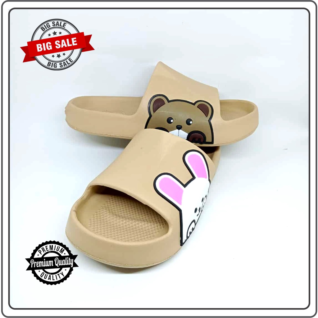 Sandal Jelly 386 selop Outdoor Bear/Rabit