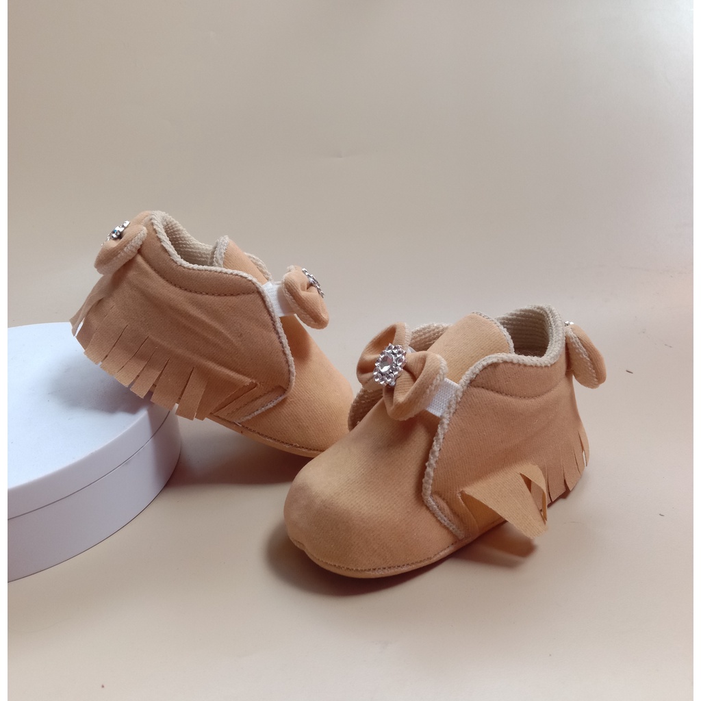 SEPATU BAYI PREWALKER PEREMPUAN USIA 0-12 BULAN / SEPATU BAYI MURAH - RAWING