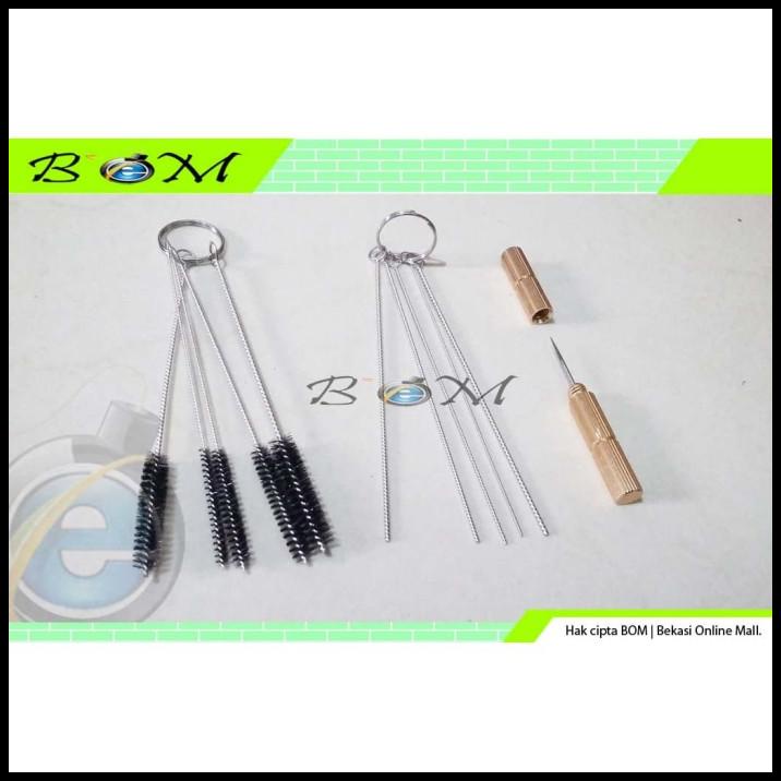 Sikat Cleaning Kit Pembersih Spray Gun Airbrush Spet Meiji Auarita