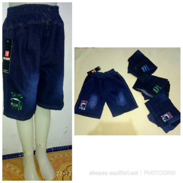 Termurah Jeans anak Bordir 7-8th