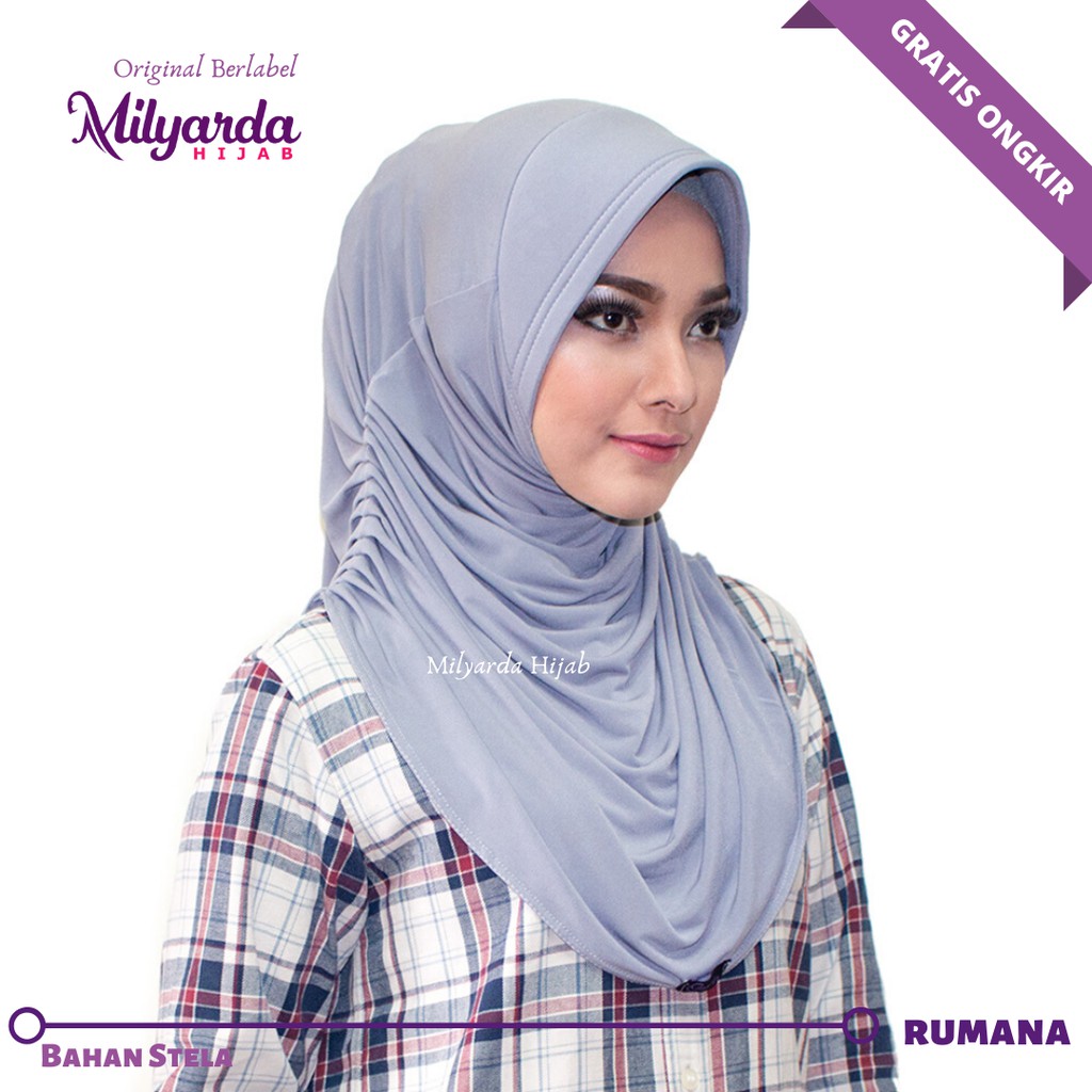 Milyarda hijab instan Rumana fashion/kerudung/jilbab syari/pashmina instant-2