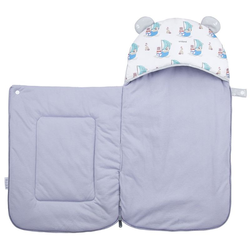 Sleeping Bag Aplaca series Omiland / Selimut Resleting Bayi Lembut Tebal / Perlengkapan Tidur Bayi