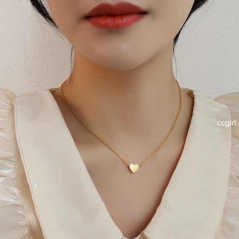 Simple new sweet wild simple love clavicle chain